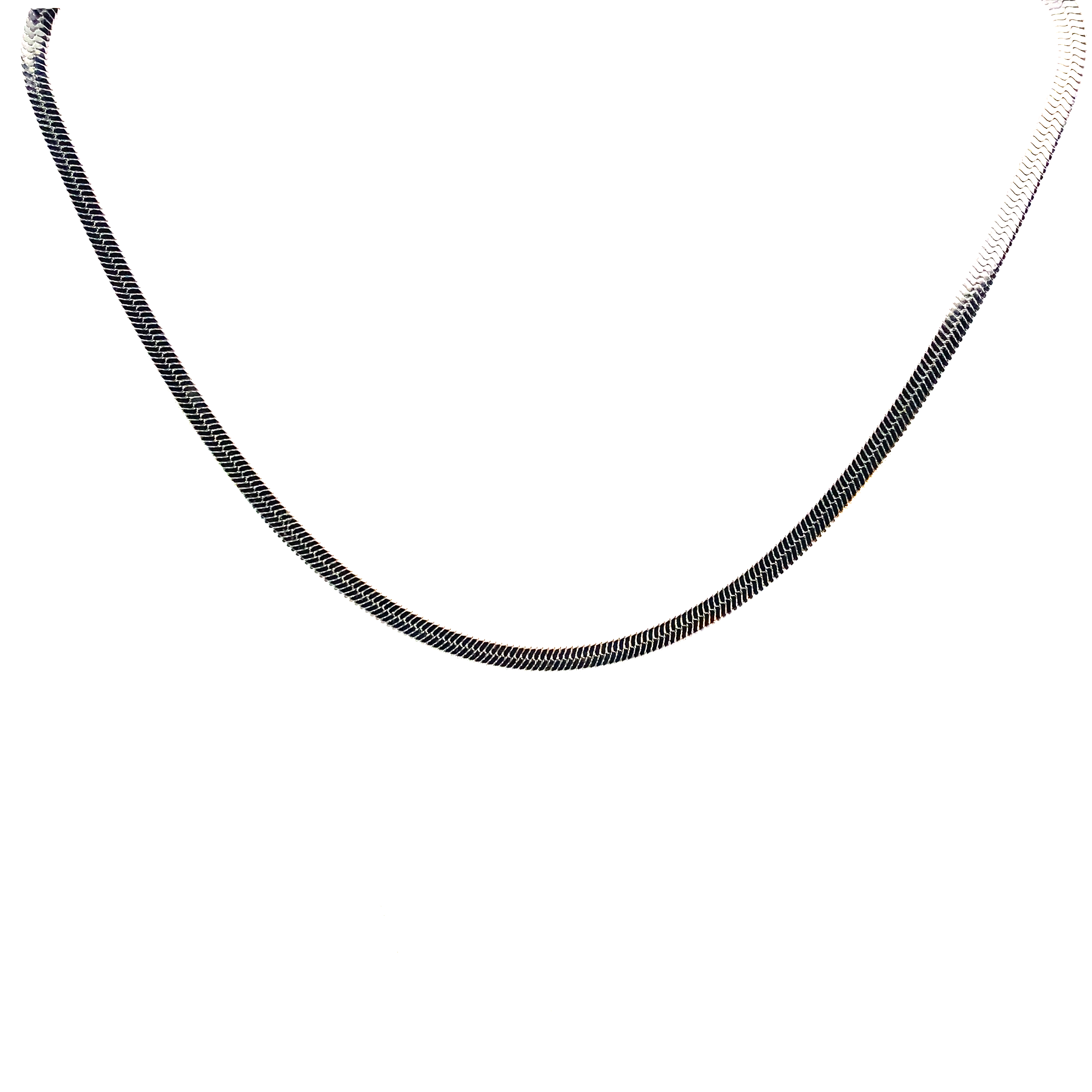 Sward slange halskæde i stål 4mm, 6cm - Swärds-12-S